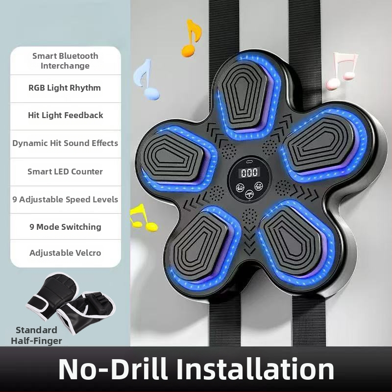 Боксерска стенна мишена, модел Petal, ABS материал, висящ стил, тегло 1,5 кг