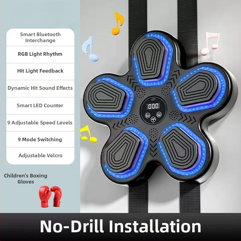 Боксерска стенна мишена, модел Petal, ABS материал, висящ стил, тегло 1,5 кг