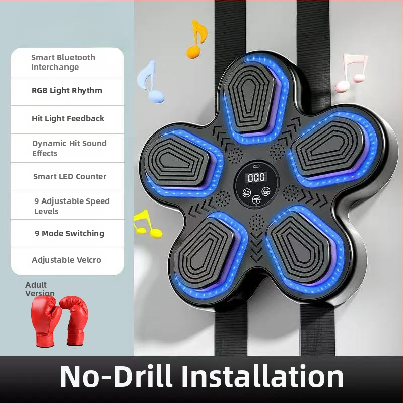 Боксерска стенна мишена, модел Petal, ABS материал, висящ стил, тегло 1,5 кг