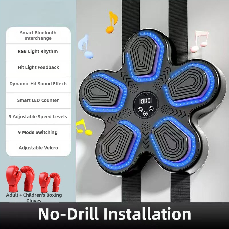 Боксерска стенна мишена, модел Petal, ABS материал, висящ стил, тегло 1,5 кг