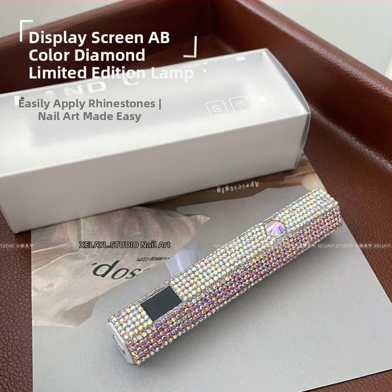 3W küünelakk-kuivatamislamp - käeshoitav, kaasaskantav ekraaniga, Xeijayi