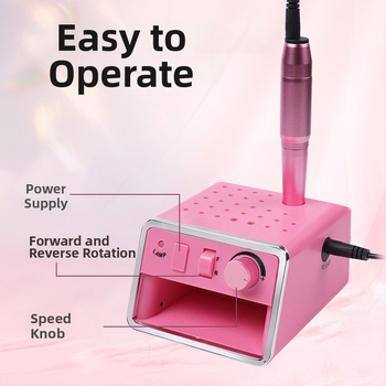 Maniküüri puur – uus versioon, kiire pea vahetamine, pikk aku eluiga, salongikvaliteet