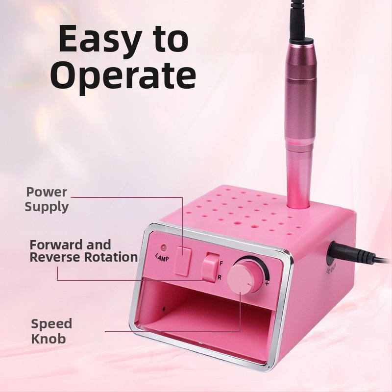 Maniküüri puur – uus versioon, kiire pea vahetamine, pikk aku eluiga, salongikvaliteet