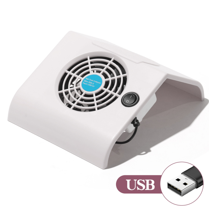 Десктоп колектор за прах за маникюр USB-858-2 (Zhejiang, OEM)