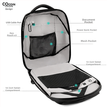 Iledbag PU veekindel seljakott, matt naha tekstuuriga, sobib 15-tollisele sülearvutile, tänavustiil