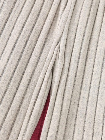 Момичешки ежедневни прави панталони с висока талия, полиестер, едноцветен модел, за пролетта и есента