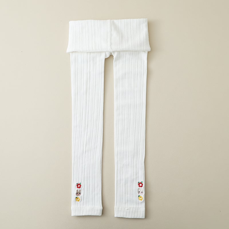 Детски чорапогащи от combed памук, средна плътност, карикатурен принт, дишащи, за деца на възраст 3–8 години