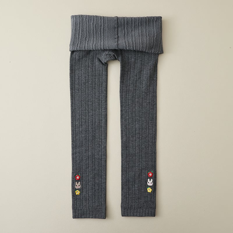 Детски чорапогащи от combed памук, средна плътност, карикатурен принт, дишащи, за деца на възраст 3–8 години