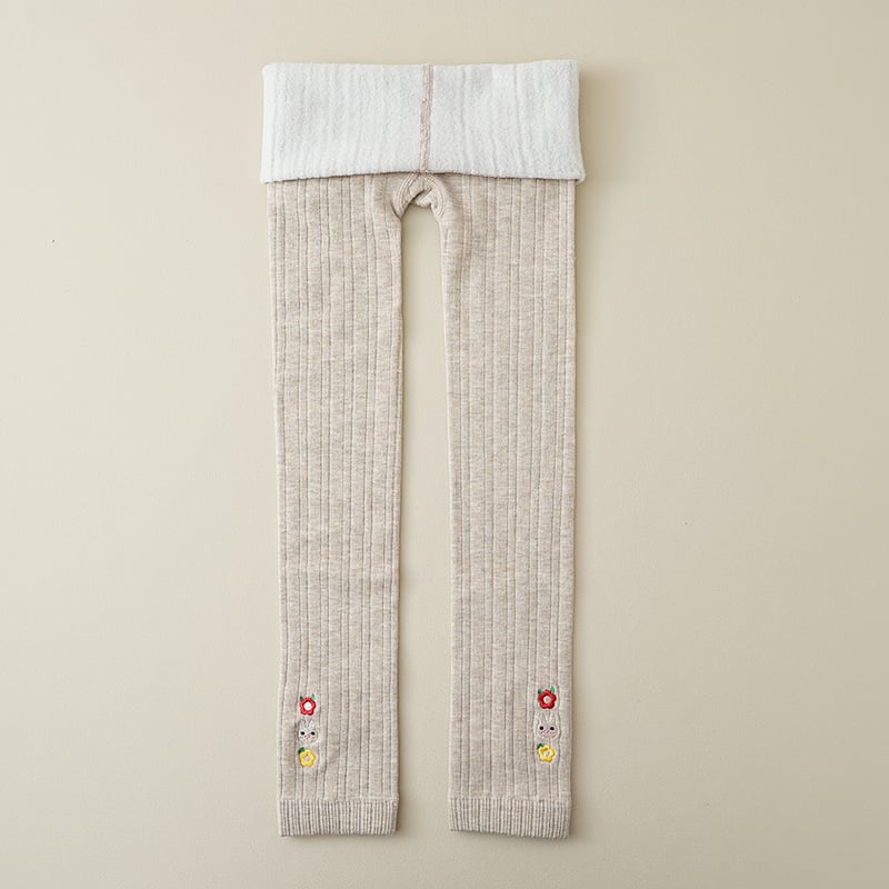 Детски чорапогащи от combed памук, средна плътност, карикатурен принт, дишащи, за деца на възраст 3–8 години