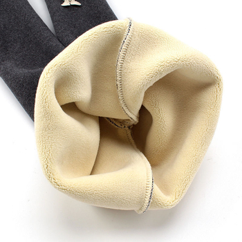 Леггинси за момичета, дебели, свободен силует, за есен и зима