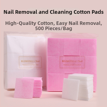 Ühekordsed ruudukujulised küünte eemaldamise salvrätikud, mitte-kootud materjal, 57 g, klimonla