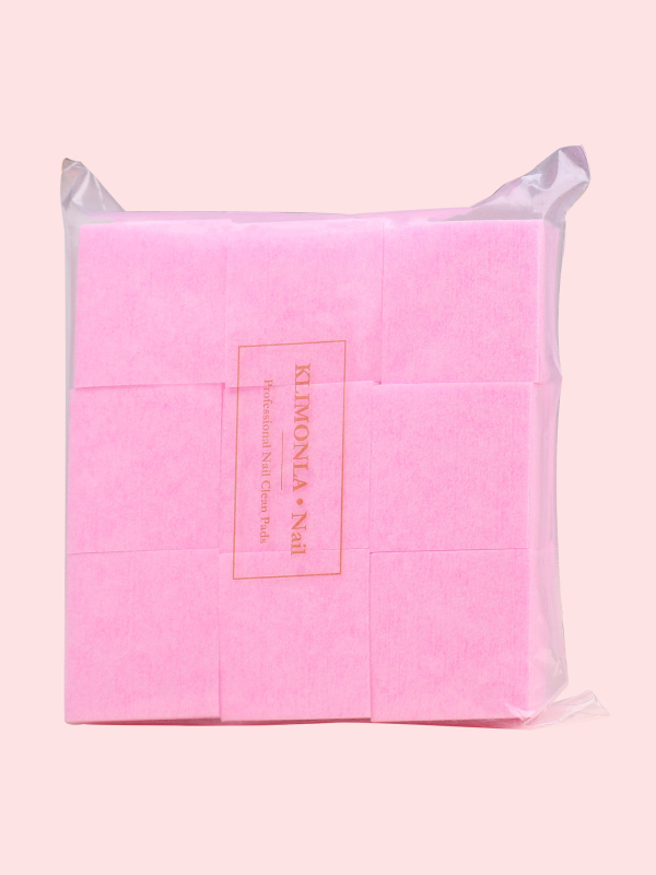 Ühekordsed ruudukujulised küünte eemaldamise salvrätikud, mitte-kootud materjal, 57 g, klimonla