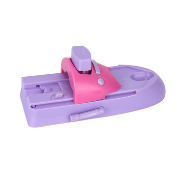 Qiku машина за маникюр DIY печат на нокти, 6 плочи за печат, безмаслена фототерапия