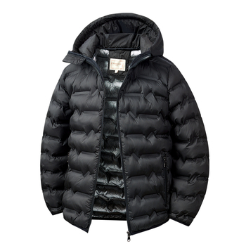 Детско палто с графенова термална технология, качулка, зимно, с полиестерен пълнеж