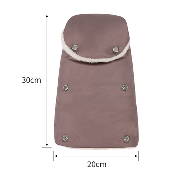 Ръкавици за дръжката на детска количка – топли, водоустойчиви, ветроустойчиви, с флис подплата, удебелени | Belshu