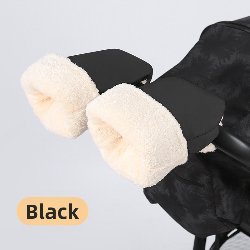 Ръкавици за дръжката на детска количка – топли, водоустойчиви, ветроустойчиви, с флис подплата, удебелени | Belshu