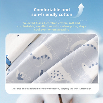 Bevarrukuline puuvillane topp poissile, igapäevase stiiliga, ümmarguse kaelusega, 95% puuvill, vanus 3–8 aastat (100–140 cm)