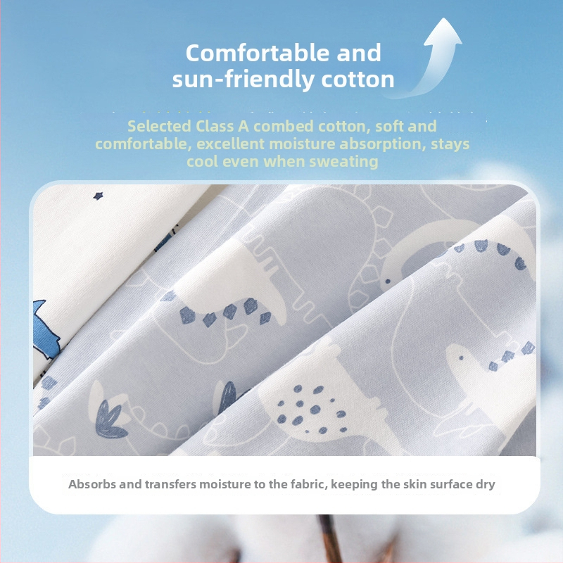 Zēnu bez piedurknēm kokvilnas top, ikdienas stils, apaļā kakla izgriezums, 95% kokvilna, vecums 3–8 gadi (100–140 cm)