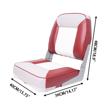 Сгъваема лодкова седалка: модел 862034WGC-2, код LC2400137, рамка PP, PVC кожа, полиуретанова пяна