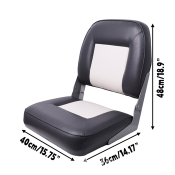 Сгъваема лодкова седалка: модел 862034WGC-2, код LC2400137, рамка PP, PVC кожа, полиуретанова пяна