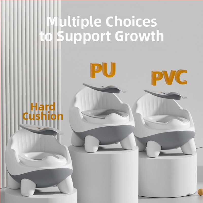 Vaikų tualeto sėdynė mokymuisi – PP medžiaga – Dommy Baby ženklas