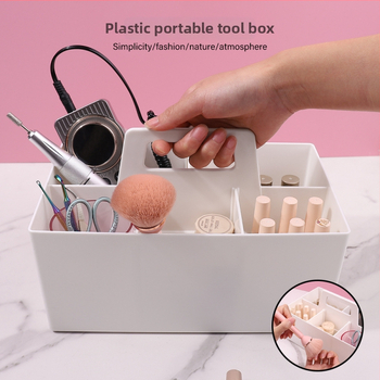 Plastist kaasaskantav maniküüri tööriistade kast sektsioonidega — Armor storage box, 438 g, Materjal: Muu, Kaubamärk: klimonla