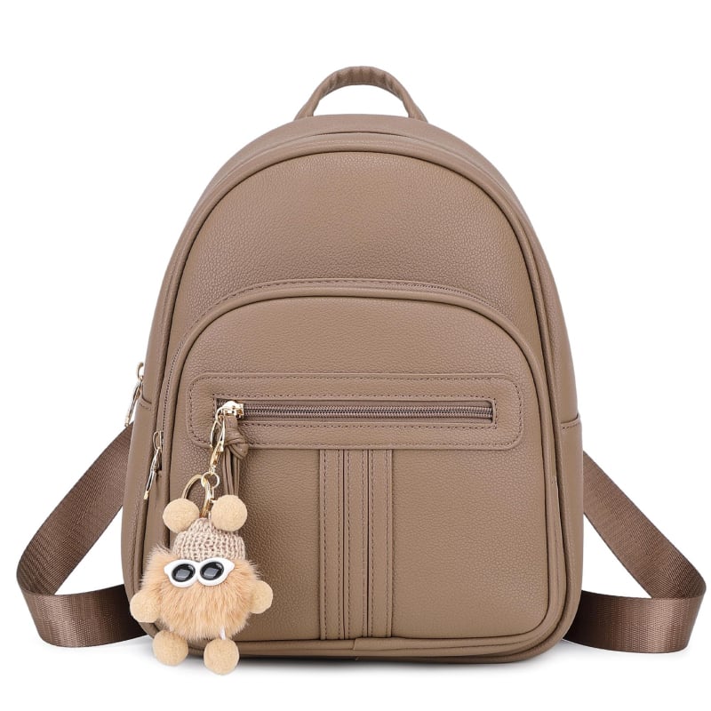 Γυναικείο σακίδιο | Φρέσκο και γλυκό στιλ, PU υλικό (Άνοιξη 2025, Άνοιγμα με φερμουάρ, Αδιάβροχο, Εσωτερικές τσέπες, Πολυεστερική επένδυση)