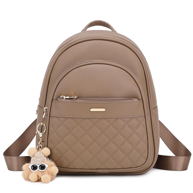 Γυναικείο σακίδιο | Φρέσκο και γλυκό στιλ, PU υλικό (Άνοιξη 2025, Άνοιγμα με φερμουάρ, Αδιάβροχο, Εσωτερικές τσέπες, Πολυεστερική επένδυση)