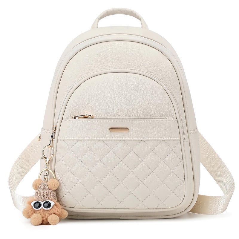 Γυναικείο σακίδιο | Φρέσκο και γλυκό στιλ, PU υλικό (Άνοιξη 2025, Άνοιγμα με φερμουάρ, Αδιάβροχο, Εσωτερικές τσέπες, Πολυεστερική επένδυση)