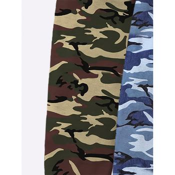 Детски камуфлажни джогър панталони с 3D дигитален принт, плат Vinylon с Tianzhu памук, дължина девет точки, без отвор на чатала, за деца над 8 г., есен 2025