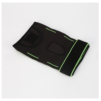 Спортни компресионни наколенки с регулируема лента (Материал: найлон, спандекс, латекс, коприна; Защитни части: коляно; Тегло: под 100 г; Категория: коленни подложки; Тип на спецификация: нормална)