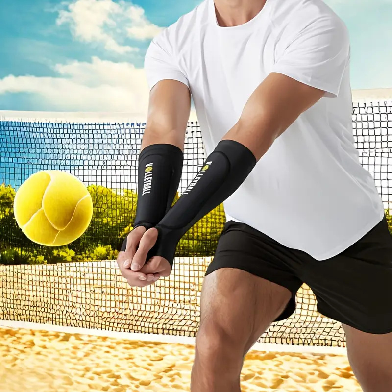 Волейболни протектори за лакти, комплект, Ликра + EVA пяна, висока еластичност, защита на лакътя