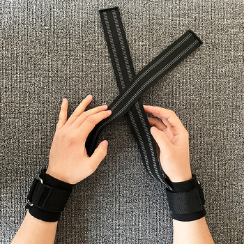 Steppenwolf гривна за китка за тежести — издръжлива неопрен-полиестерна смес, регулирам натиск, защита на китката, универсално пасване