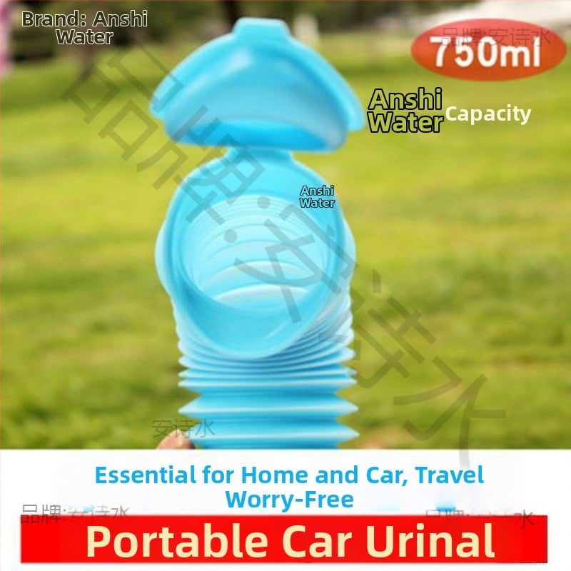 Täiskasvanutele mõeldud erakorraline uriinipudel autos kasutamiseks, kaasaskantav seisev uriinikauss, PE materjal, maht <500 ml, lekkekindel