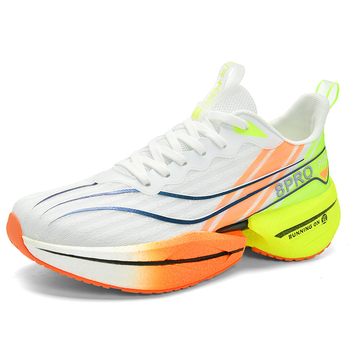 Férfi futócipő lélegző hálós felsőrésszel, könnyű, ütéscsillapítás, csúszásmentes talp Rubber+EVA+PU