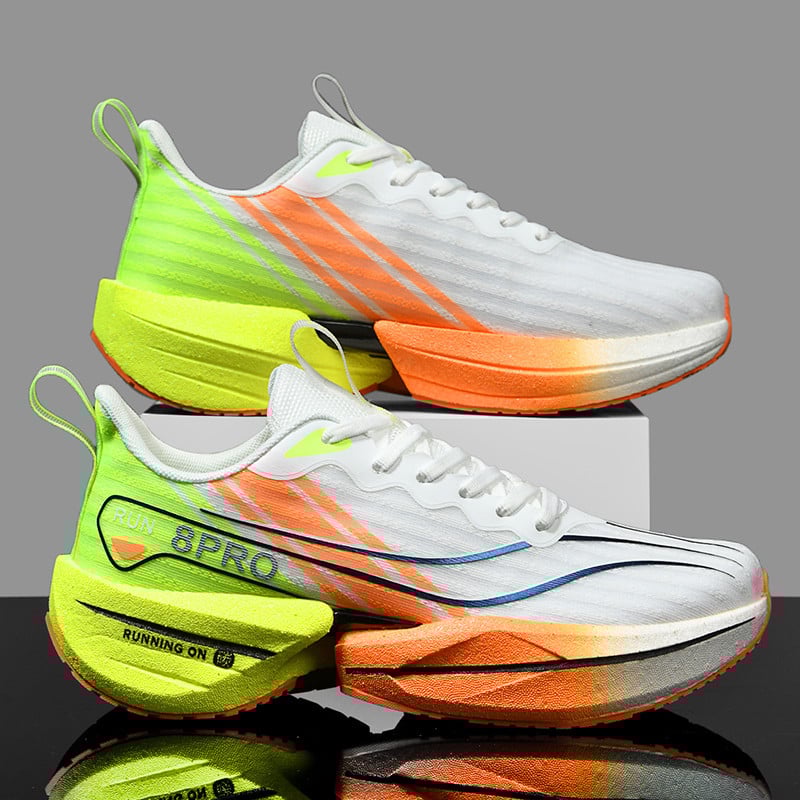 Férfi futócipő lélegző hálós felsőrésszel, könnyű, ütéscsillapítás, csúszásmentes talp Rubber+EVA+PU