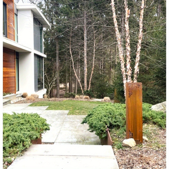 Железна градинска колона-украса, Железна цветна аранжировка, Класически китайски стил, За дом и градина