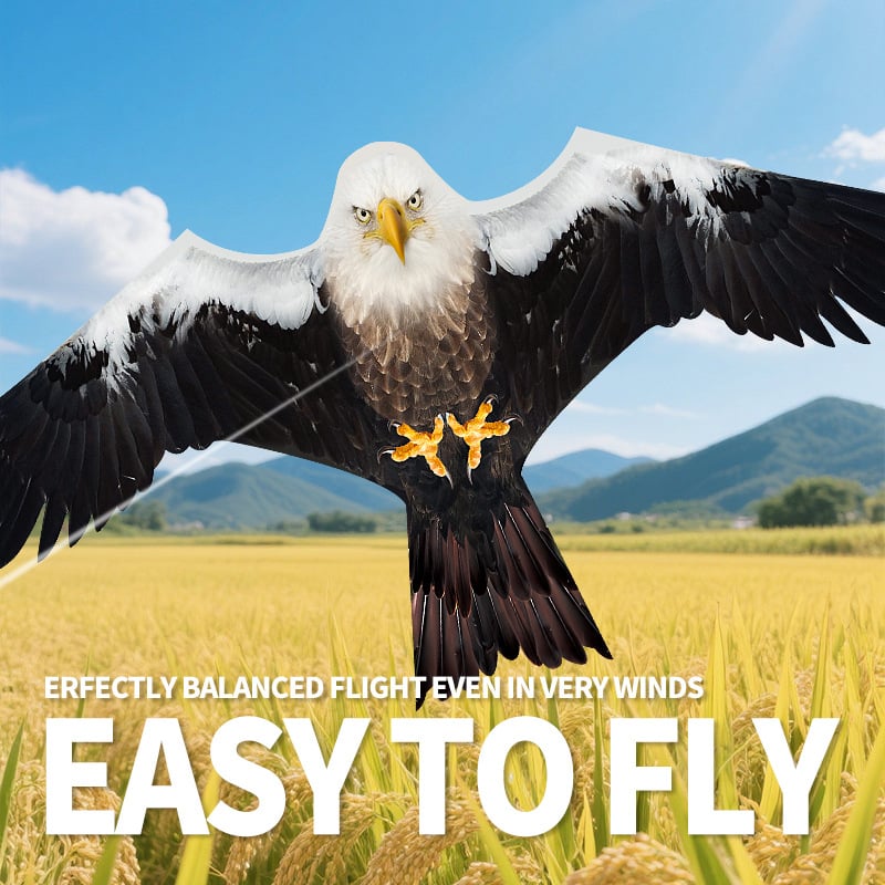 Кайт с твърди крила за отблъскване на птици, плат с каре, каркас от фибростъкло, произход: Weifang, персонализиране