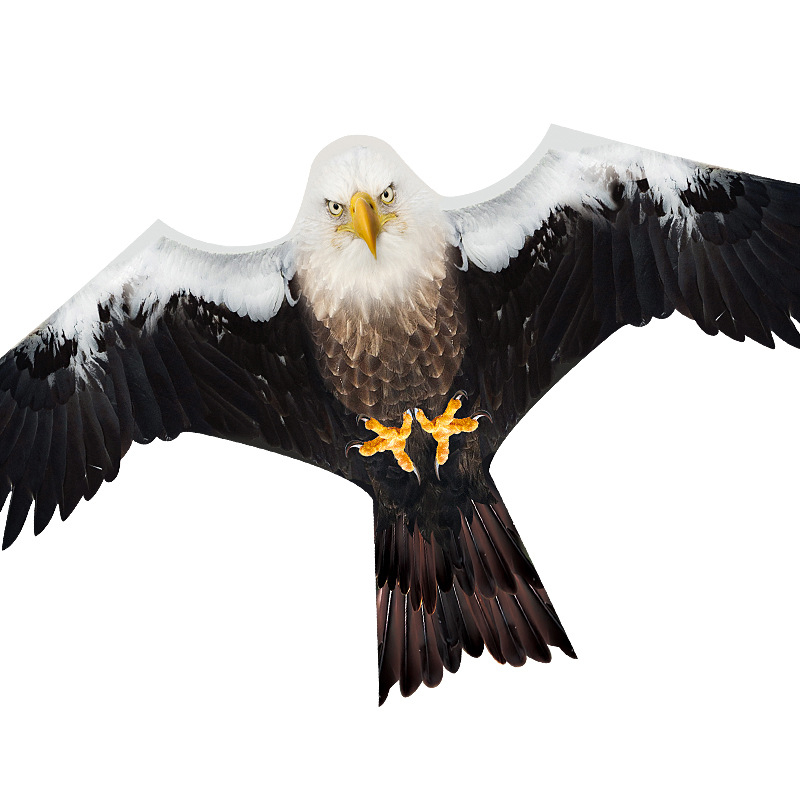 Кайт с твърди крила за отблъскване на птици, плат с каре, каркас от фибростъкло, произход: Weifang, персонализиране