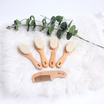 Tervise kamm - Materjal: Beech; Vorm: lilled; Tavalistele kasutajatele; Privaatbrändide kättesaadavus