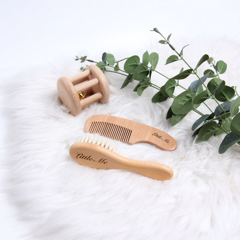 Гребен за здраве - Материал: бук; Форма: цвете; За обикновени потребители; Частни марки налични