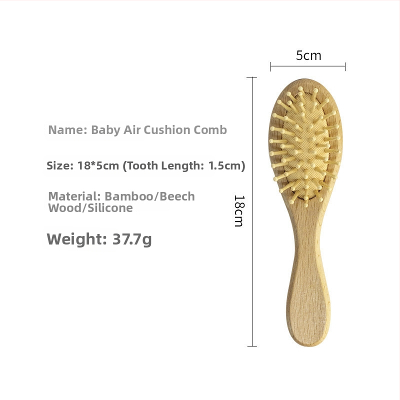 Tervise kamm - Materjal: Beech; Vorm: lilled; Tavalistele kasutajatele; Privaatbrändide kättesaadavus