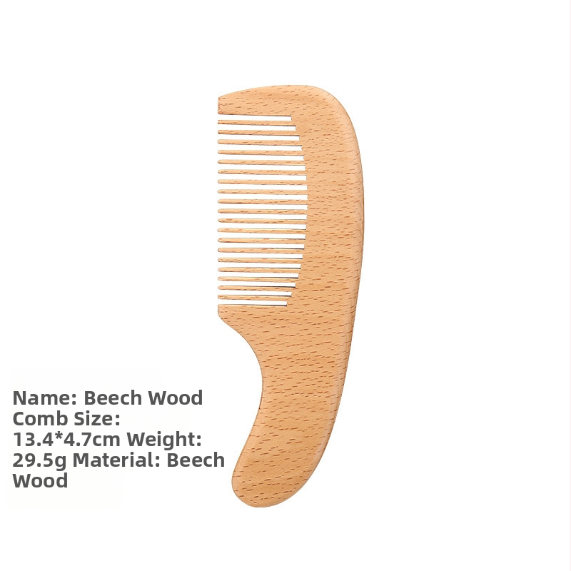 Tervise kamm - Materjal: Beech; Vorm: lilled; Tavalistele kasutajatele; Privaatbrändide kättesaadavus