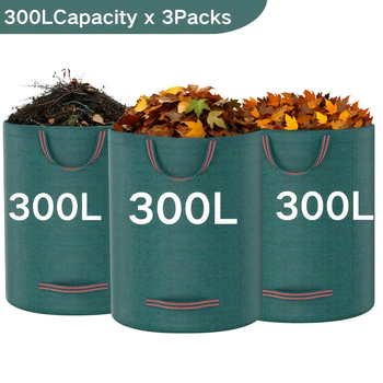 Събираща торба за листа CQ-01, цилиндрична, PP, сгъваема, за външни условия