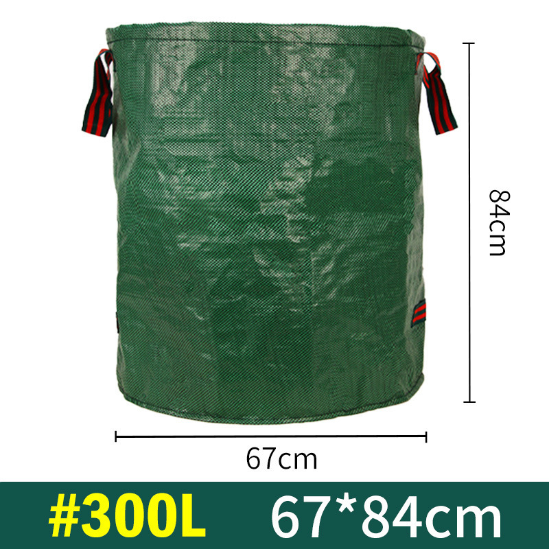 Събираща торба за листа CQ-01, цилиндрична, PP, сгъваема, за външни условия