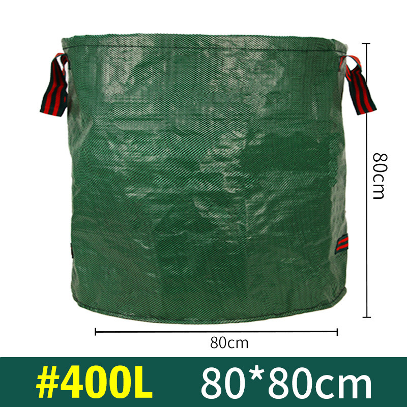 Събираща торба за листа CQ-01, цилиндрична, PP, сгъваема, за външни условия