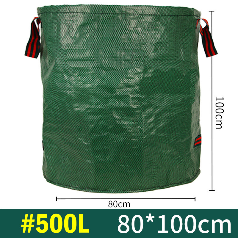 Събираща торба за листа CQ-01, цилиндрична, PP, сгъваема, за външни условия