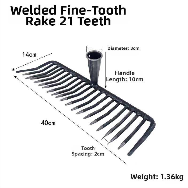 Terase sodo reha tihedate hammastega – mulla lõdvendamine, tootekood 99