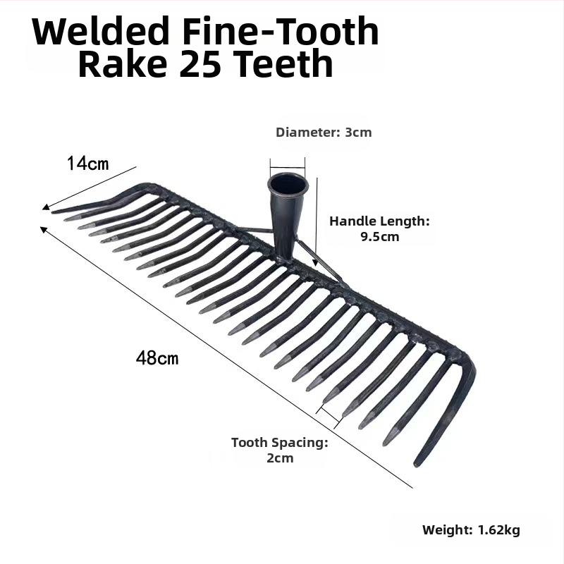 Terase sodo reha tihedate hammastega – mulla lõdvendamine, tootekood 99