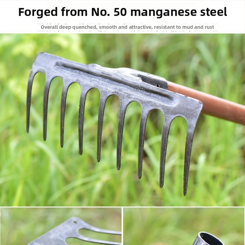 Pilnīgi tērauda, cietināta integrēta platā harava zemes atslābināšanai